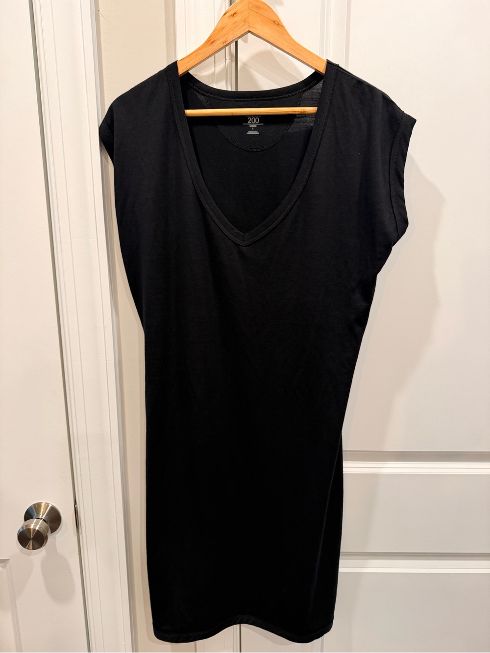 Icebreaker Black V-Neck Tunic Top